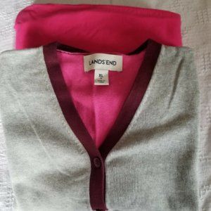 Girl Cardigan and Skinny Legging Jeans  Size 16